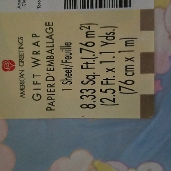 🐰Y2K BABY WRAPPING PAPER 🐰 - Picture 2 of 3